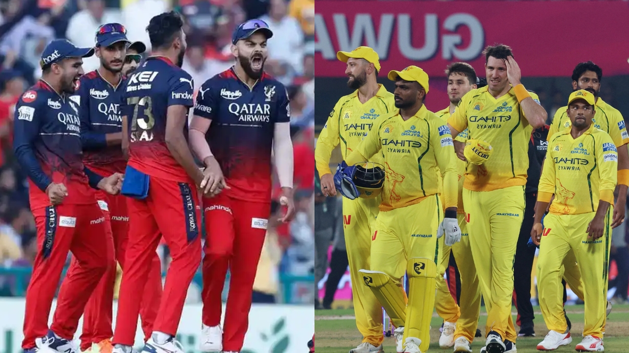 Royal Challengers Bengaluru vs Chennai Super Kings Timeline