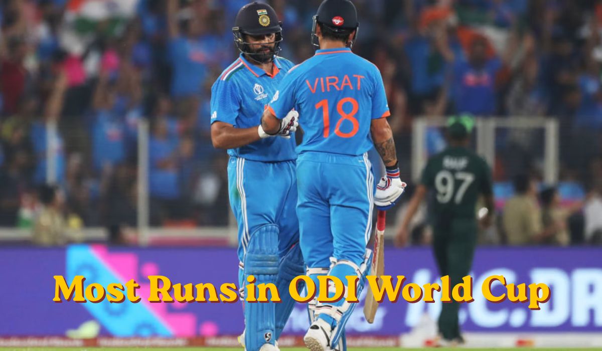 Most Runs in ODI World Cup
