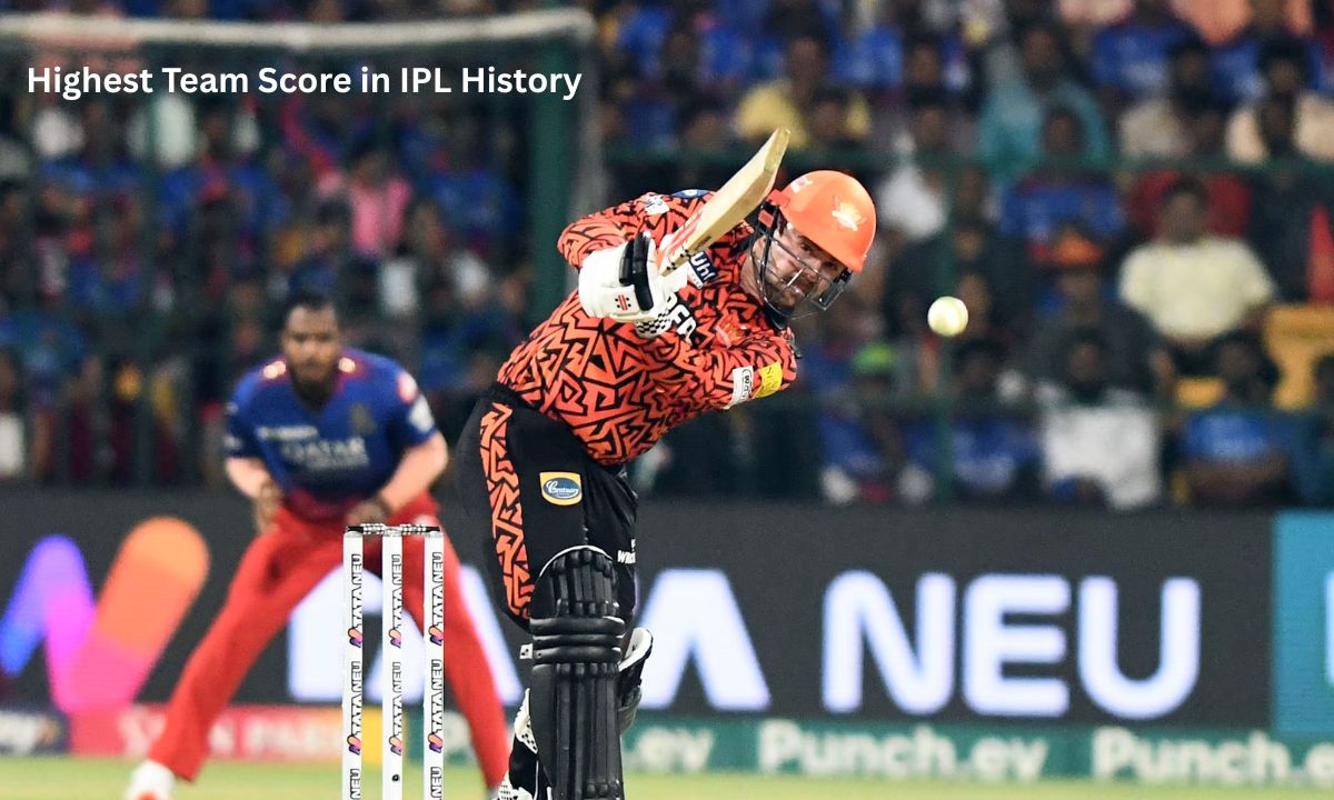 Highest Team Score in IPL History