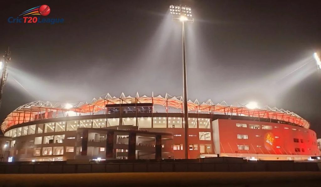Maharaja Yadavindra Singh International Cricket Stadium International Records