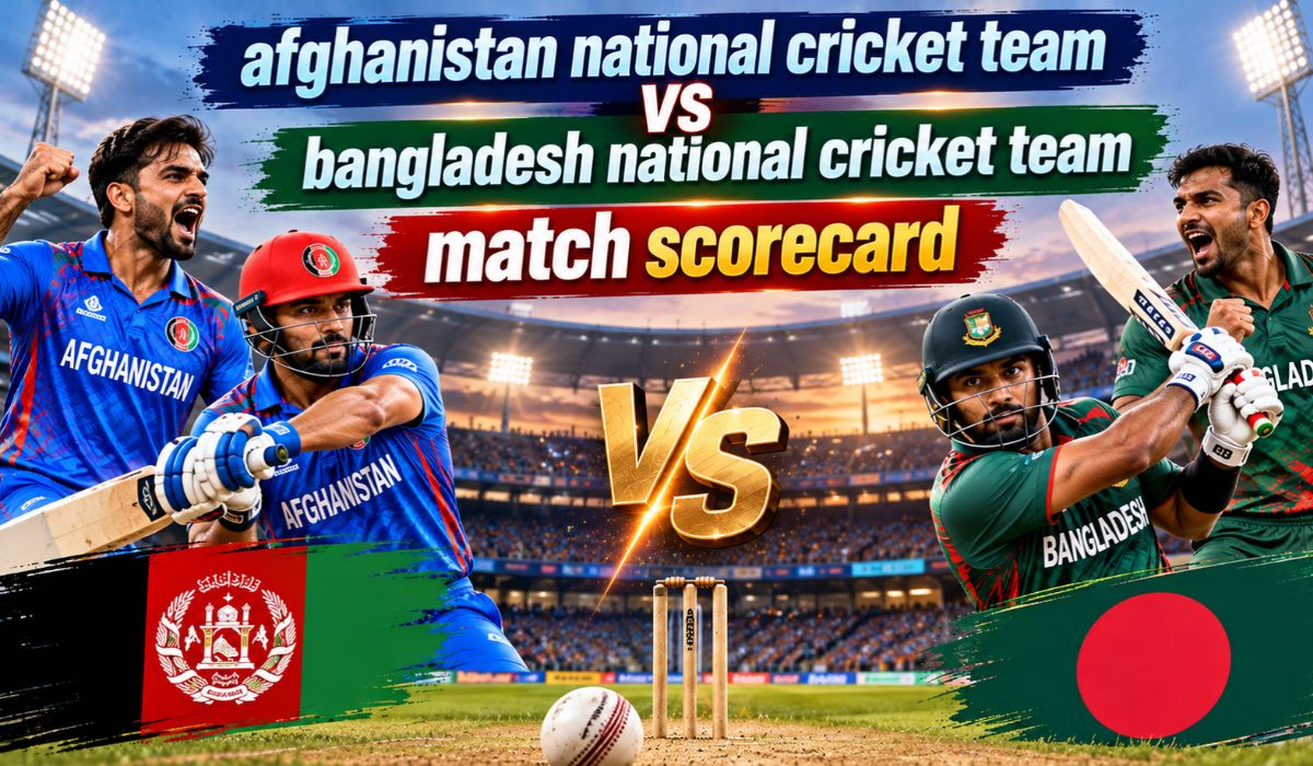 Afghanistan National Cricket Team vs Bangladesh National Cricket Team Match Scorecard